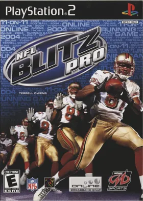 NFL Blitz Pro box cover front